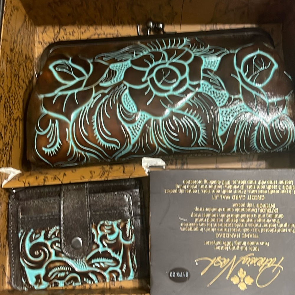 Slightly use patricia Nash purse